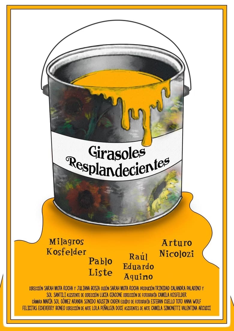 Poster of Girasoles Resplandecientes