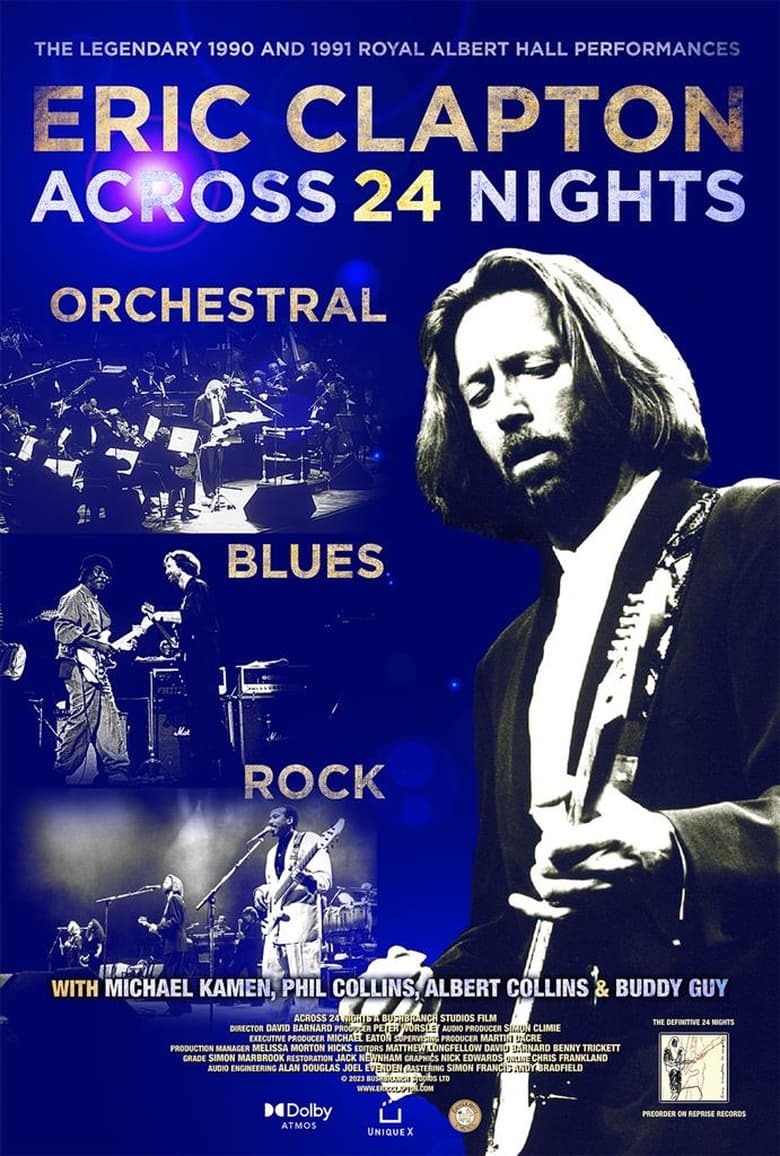 Poster of Eric Clapton: Across 24 Nights