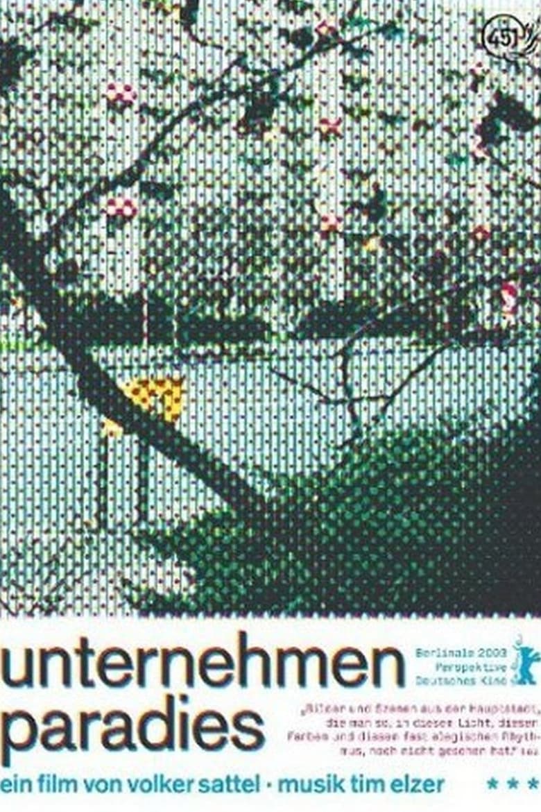 Poster of Unternehmen Paradies