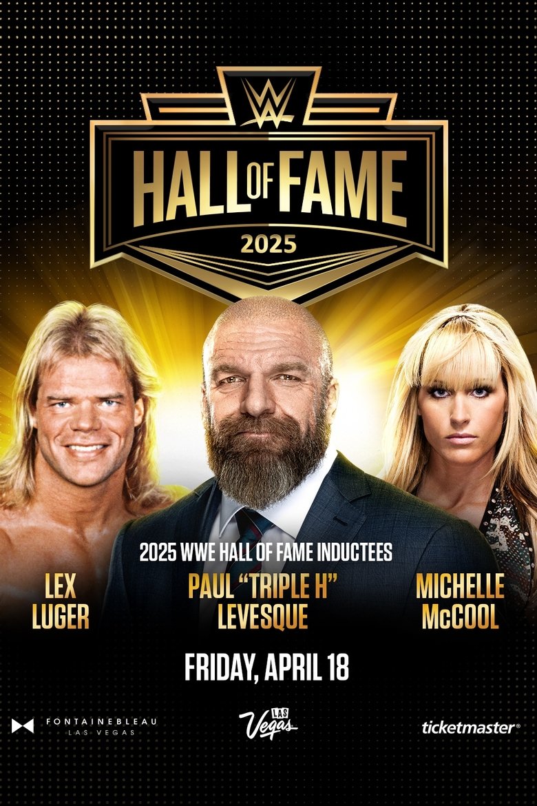 Poster of WWE Hall of Fame 2025