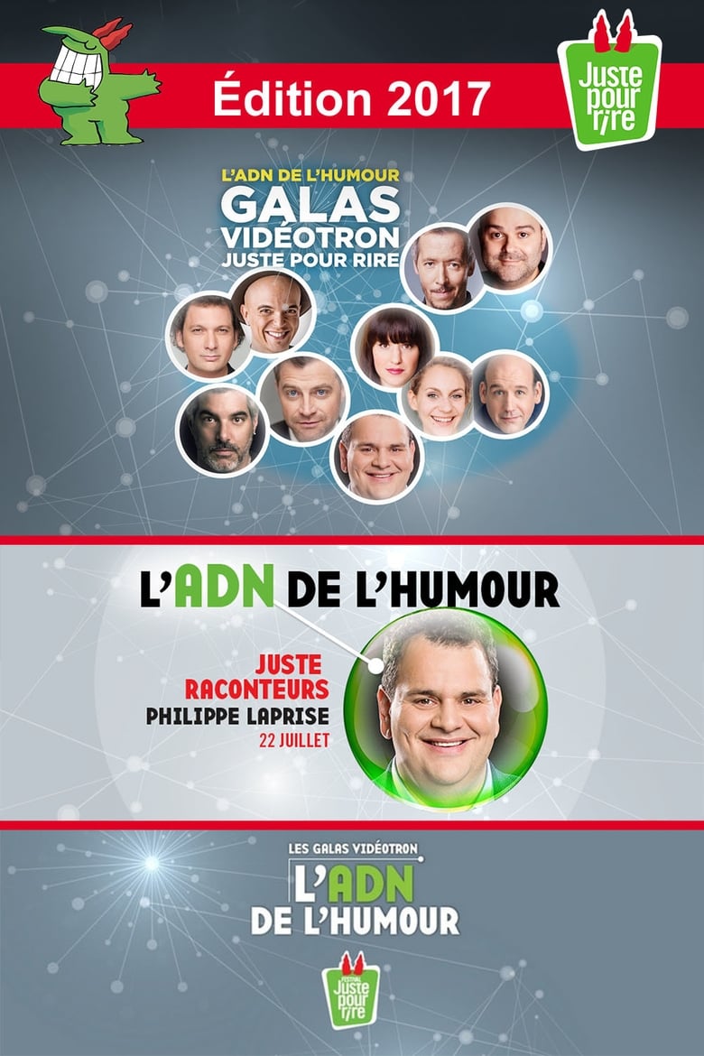 Poster of Juste Pour Rire 2017 - Gala Juste Raconteurs