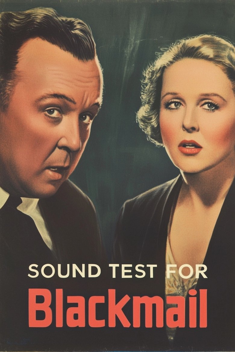 Poster of Sound Test for Blackmail