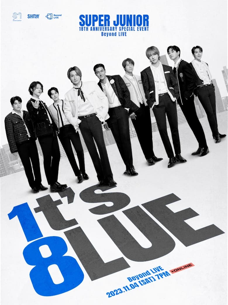 Poster of SUPER JUNIOR 18TH ANNIVERSARY SPECIAL EVENT <1t’s 8lue>