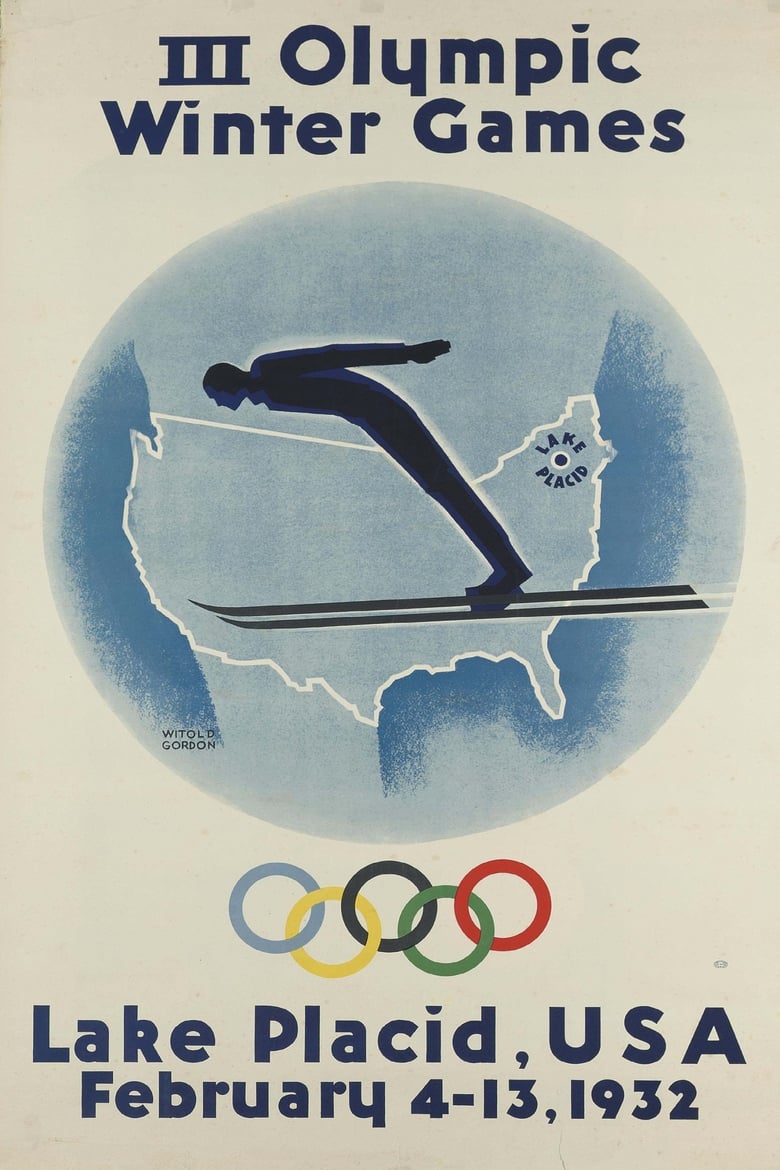 Poster of 1932 Lake Placid Olympics