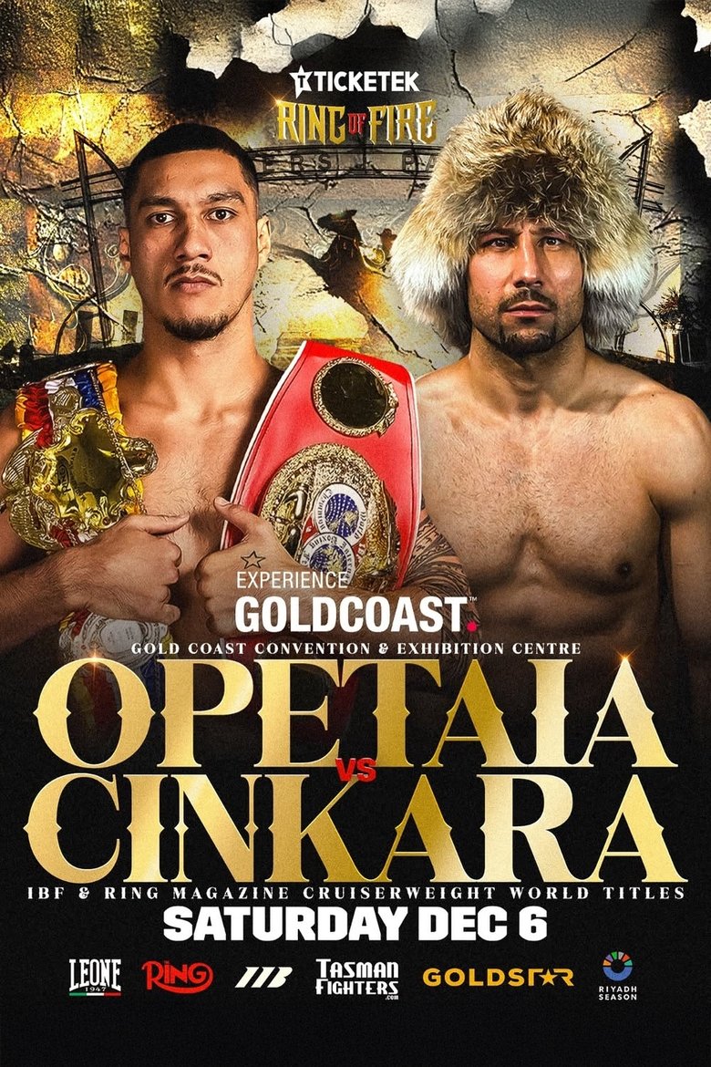 Poster of Jai Opetaia vs. Huseyin Cinkara