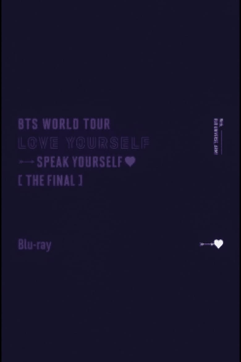 Poster of BTS Love Yourself : Speak Yourself [The Final]