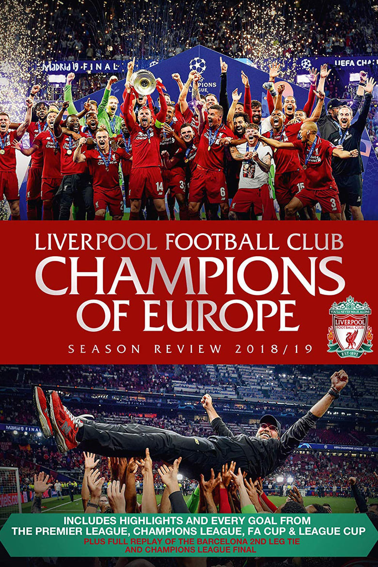 Poster of Liverpool Football Club Champions of Europe Season Review 2018/19