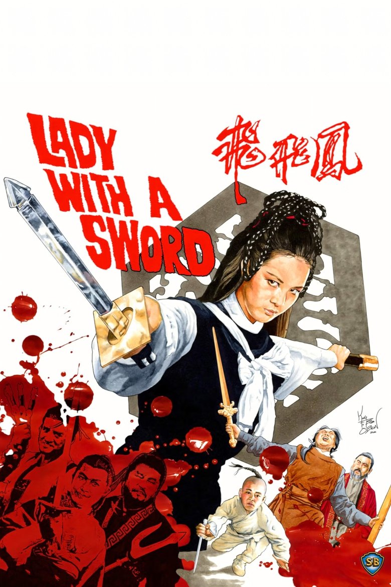 Poster of Lady with a Sword