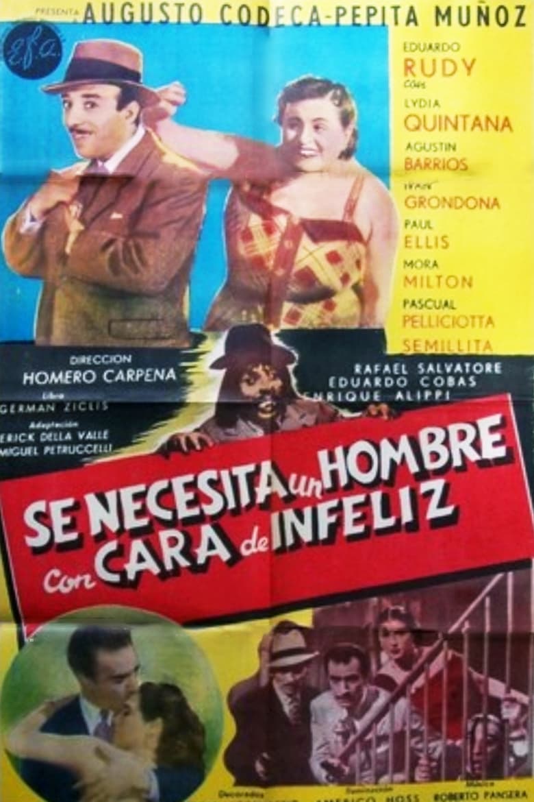 Poster of Se necesita un hombre con cara de infeliz