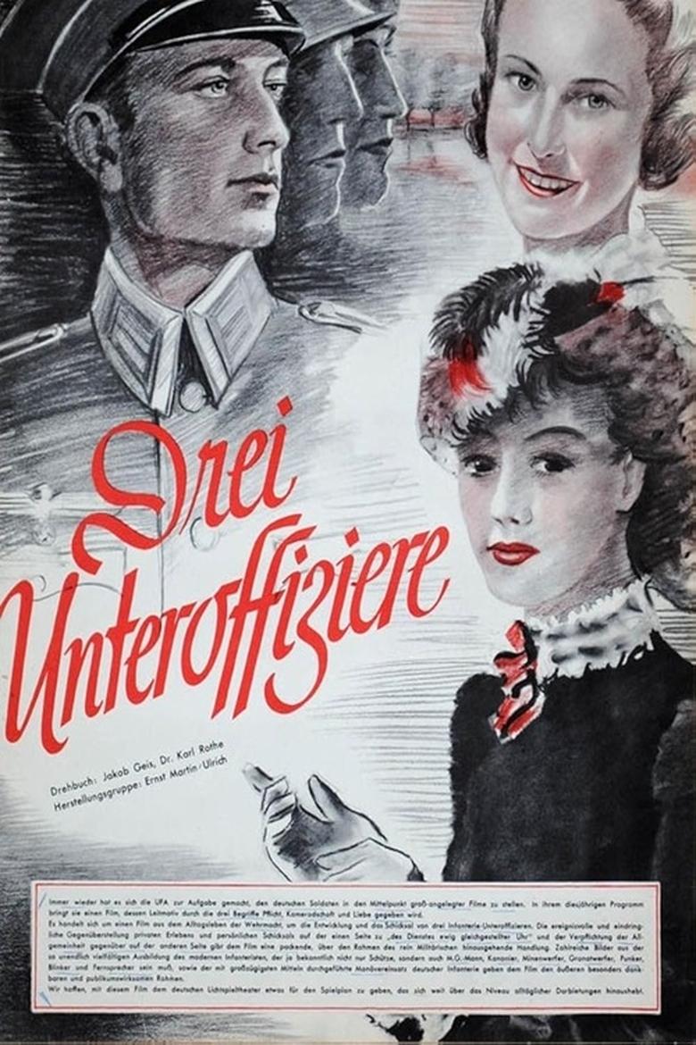 Poster of Drei Unteroffiziere