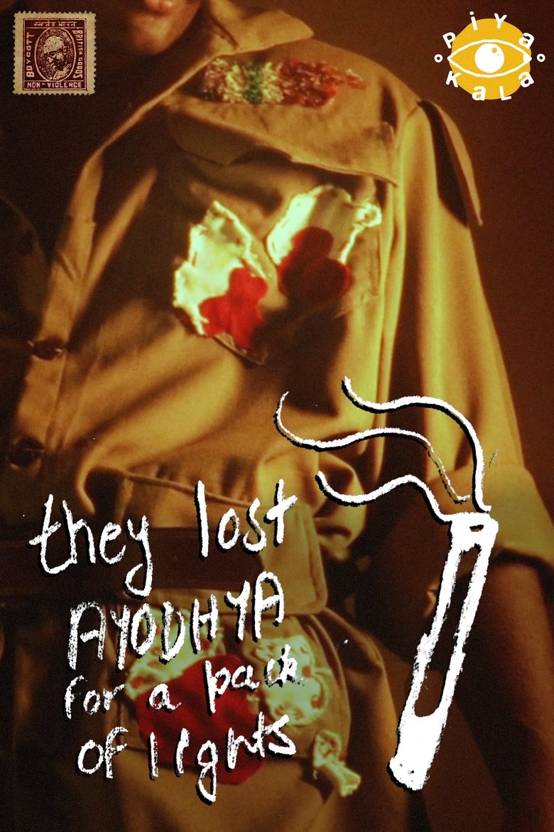 Poster of They lost Ayodhya for a pack of Lights
