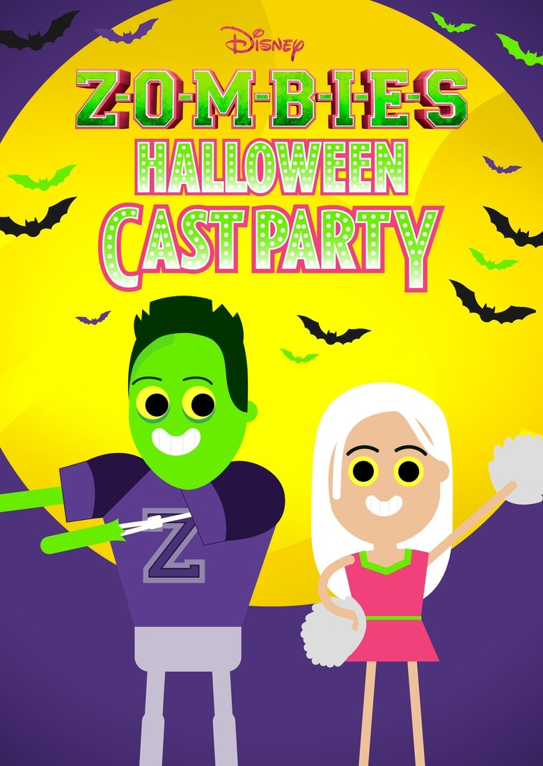 Poster of ZOMBIES Halloween Cast Party