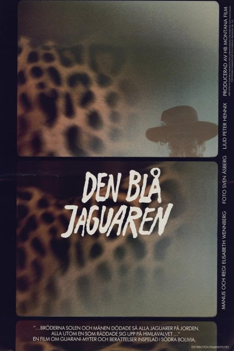 Poster of Den blå jaguaren