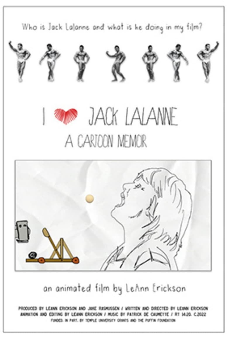 Poster of I (heart) Jack LaLanne: A Cartoon Memoir