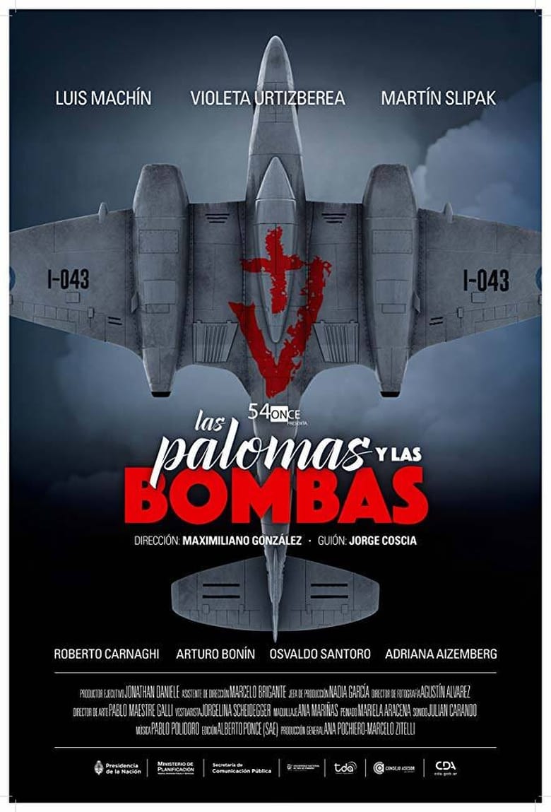 Poster of Las palomas y las bombas