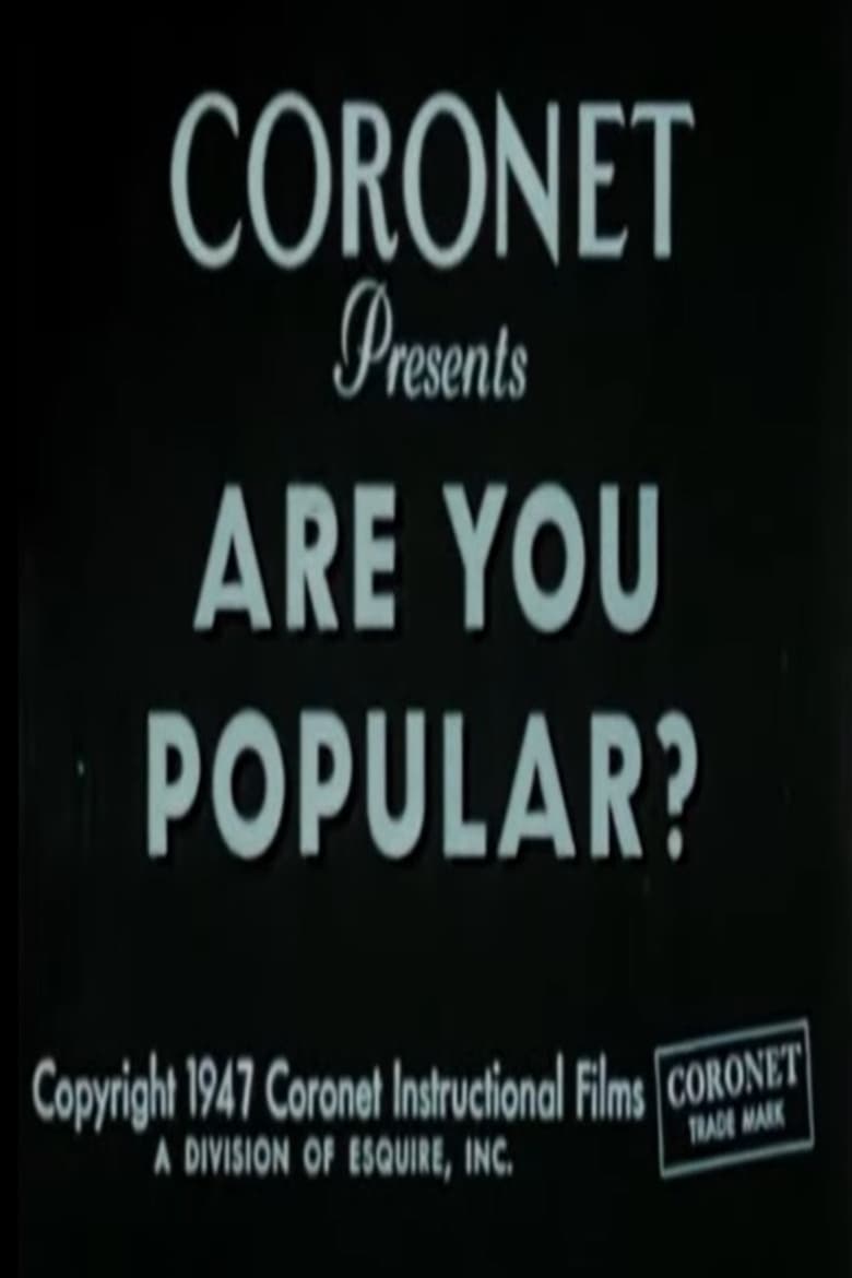 Poster of Are You Popular?