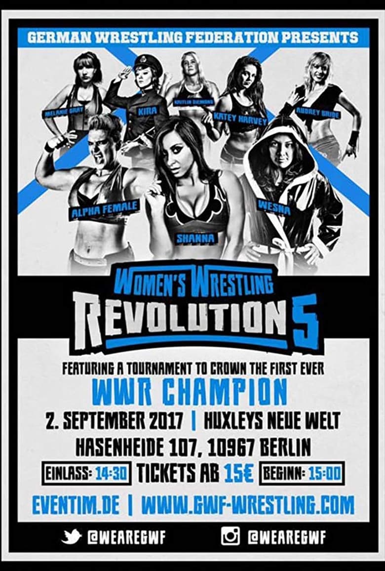 Poster of GWF Women's Wrestling Revolution 5