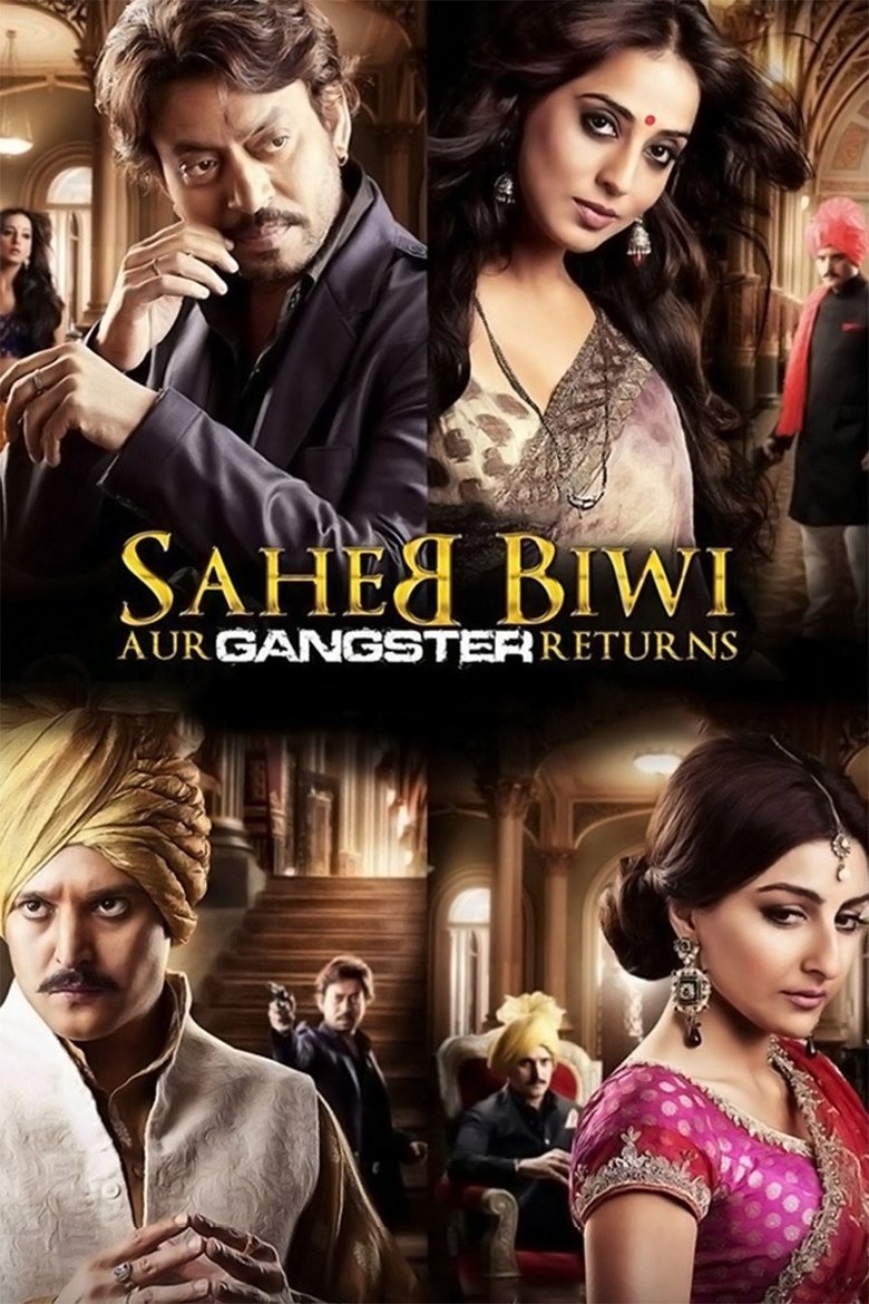 Poster of Saheb Biwi Aur Gangster Returns