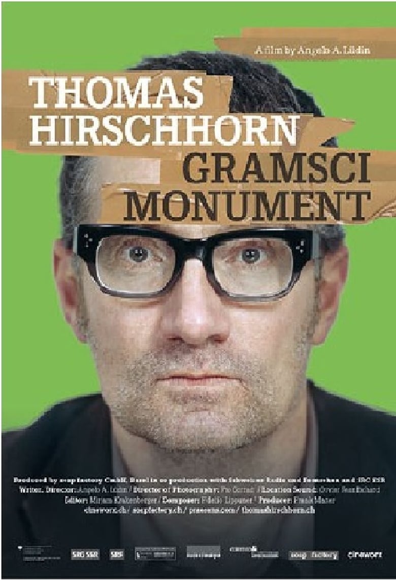 Poster of Thomas Hirschhorn – Gramsci Monument