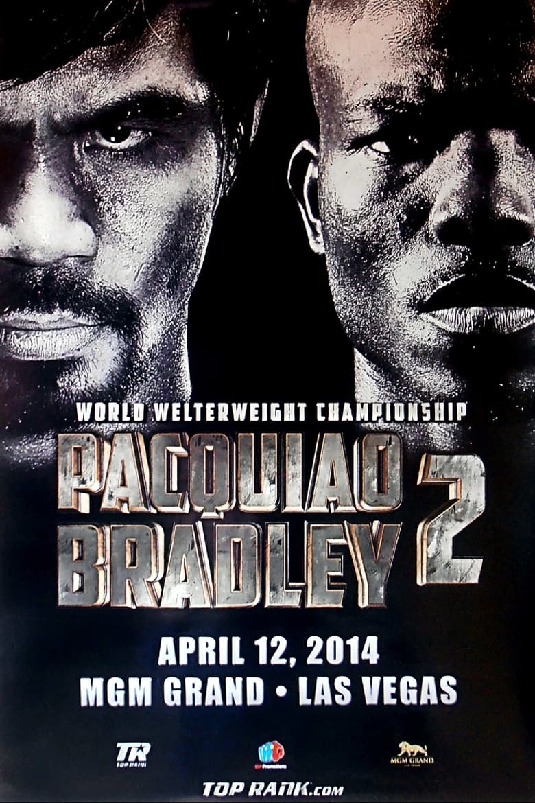 Poster of Manny Pacquiao vs. Timothy Bradley II