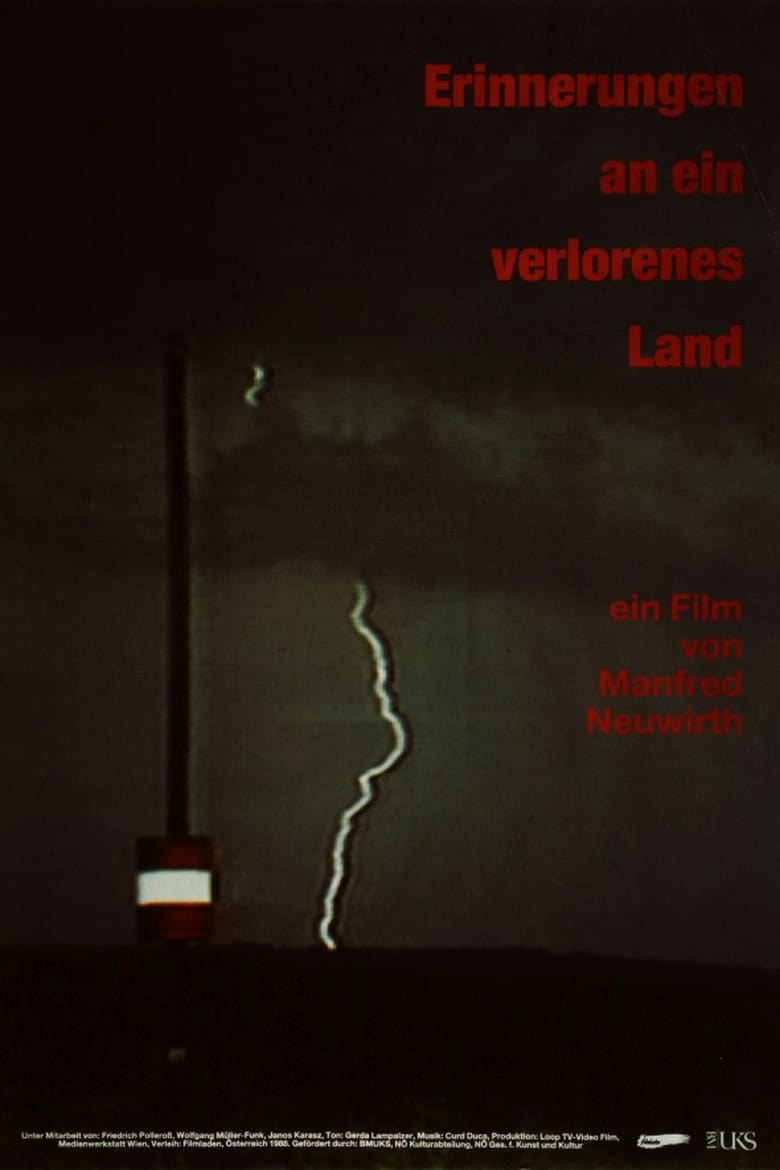 Poster of Erinnerungen an ein verlorenes Land