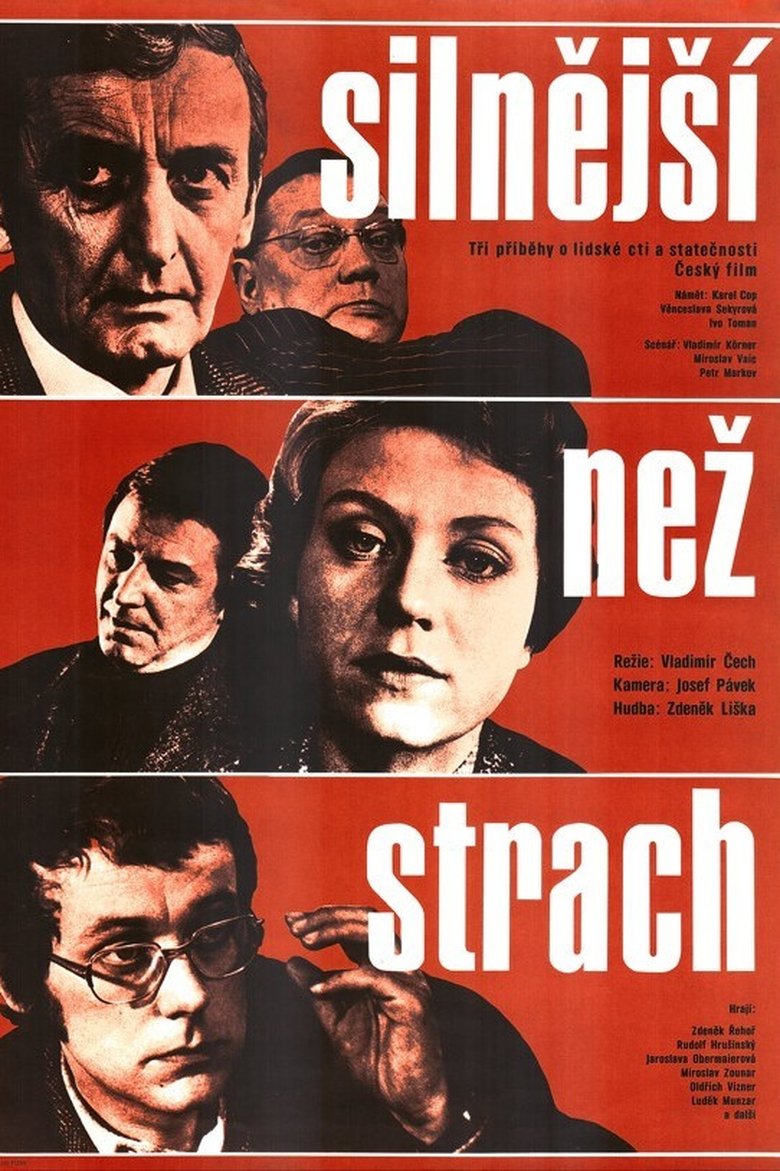 Poster of Silnější než strach