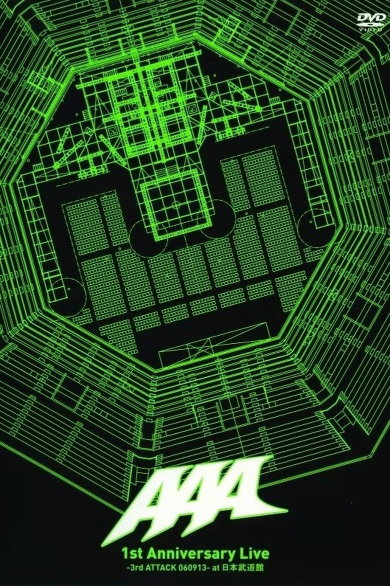 Poster of AAA 1st Anniversary Live -3rd ATTACK 060913- at Nippon Budokan