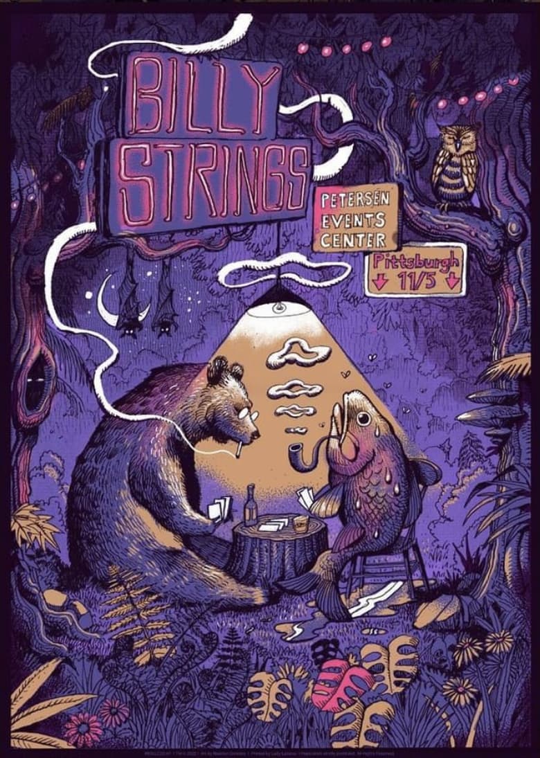 Poster of Billy Strings | 2022.11.05 — Petersen Event Center - Pittsburgh, PA