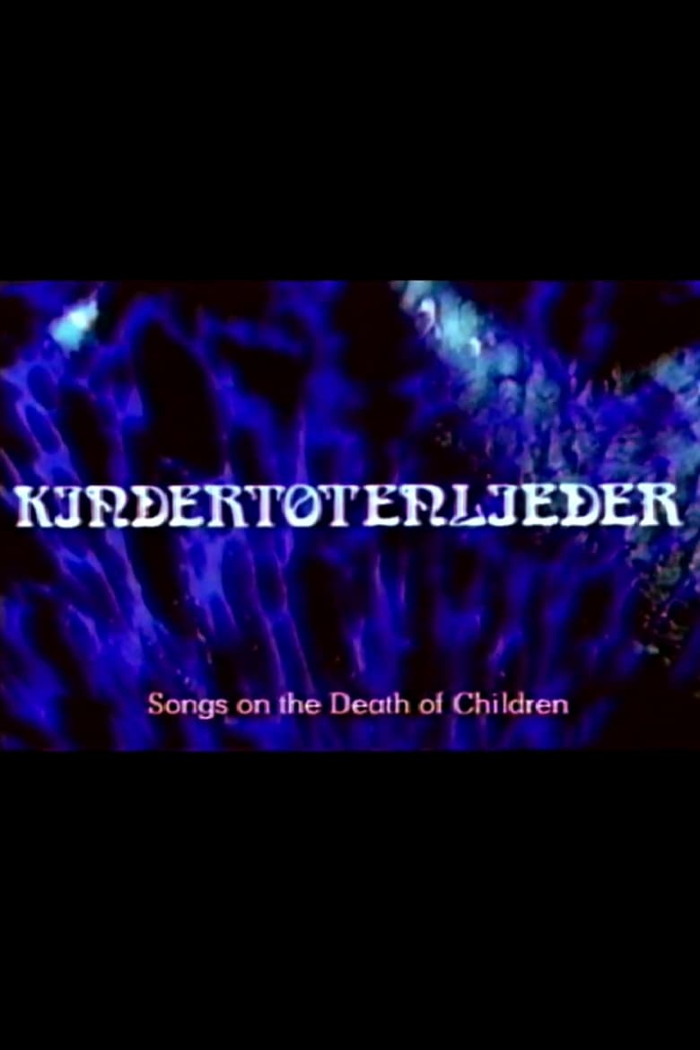 Poster of Songs on the Death of children