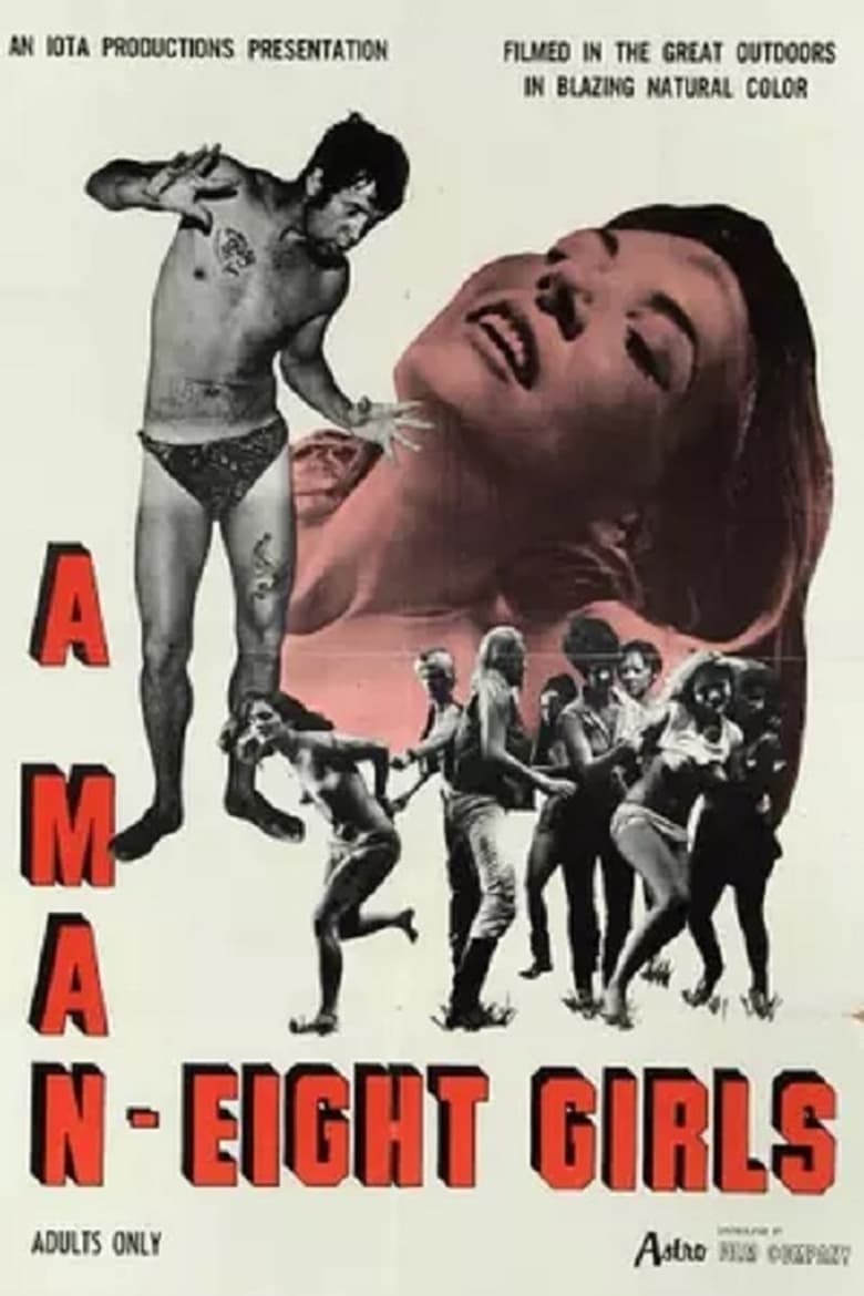 Poster of A Man, Eight Girls