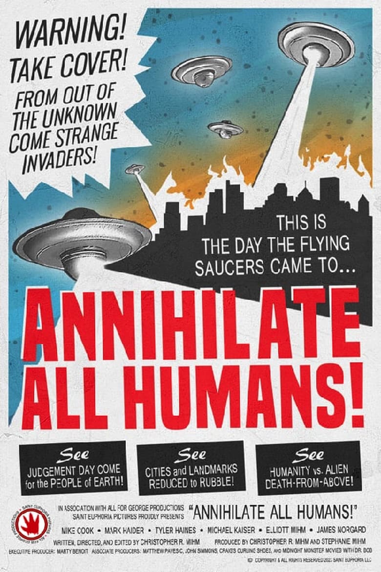 Poster of Annihilate All Humans!