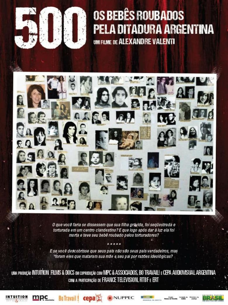 Poster of 500 - Os bebês roubados pela ditadura argentina