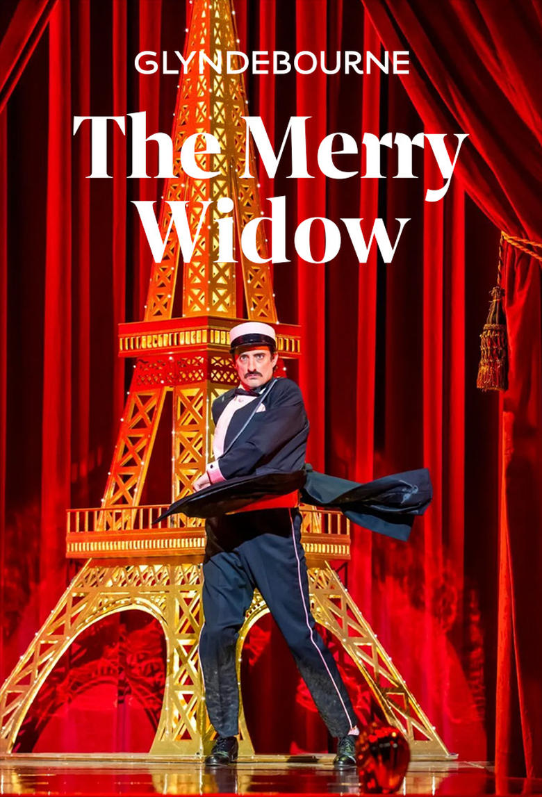 Poster of The Merry Widow from Glyndebourne