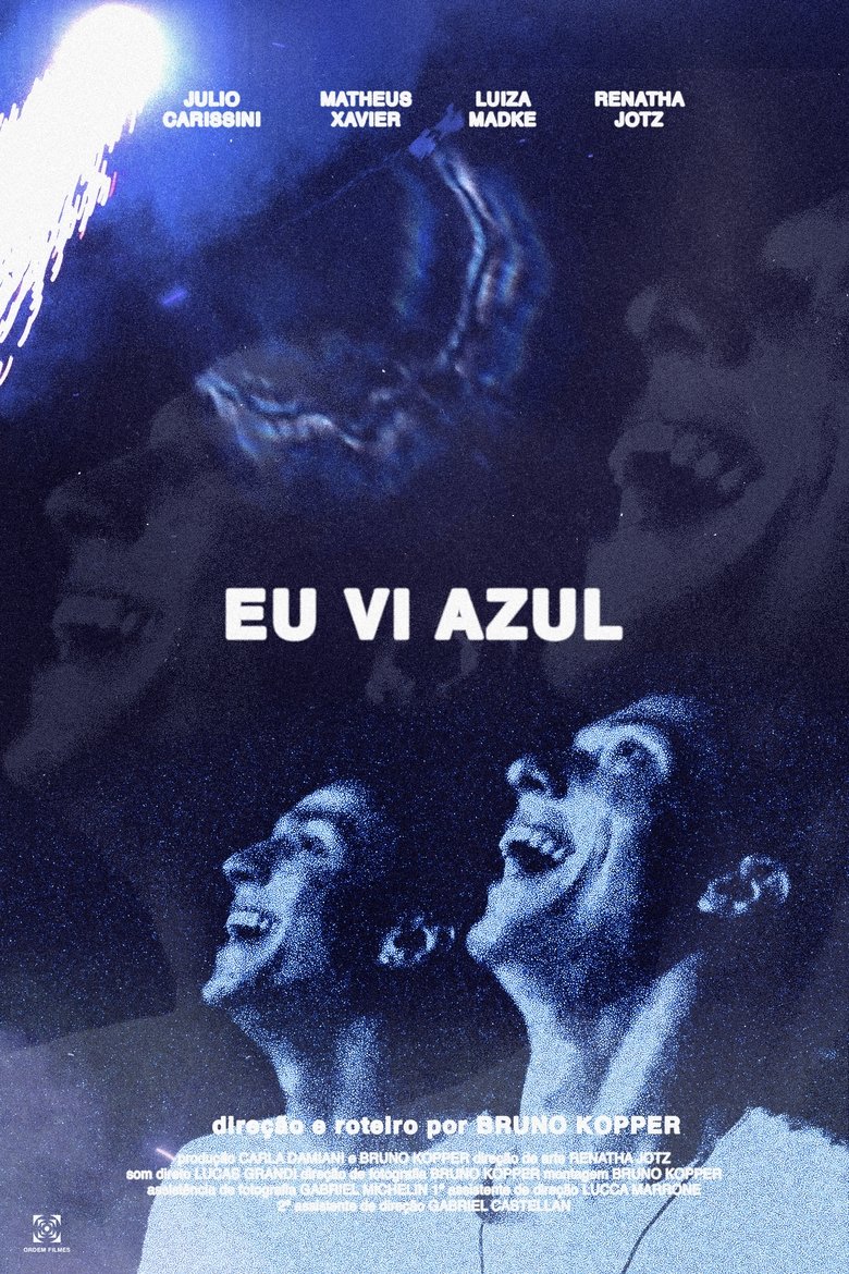 Poster of Eu vi azul