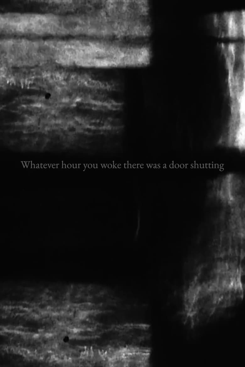 Poster of Whatever hour you woke there was a door shutting