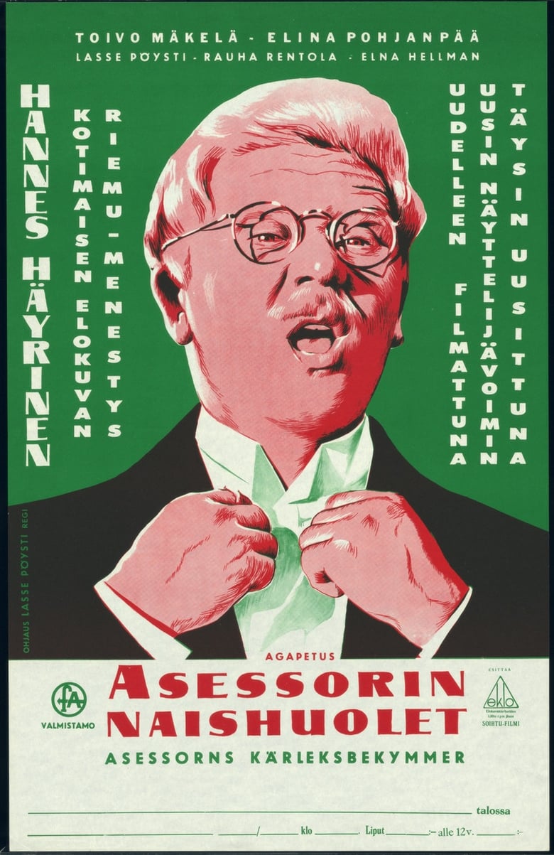 Poster of Asessorin naishuolet