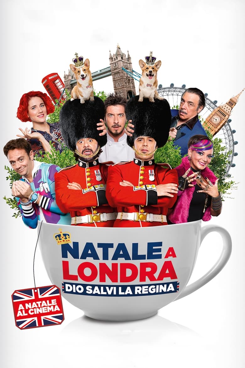 Poster of Natale a Londra - Dio salvi la Regina