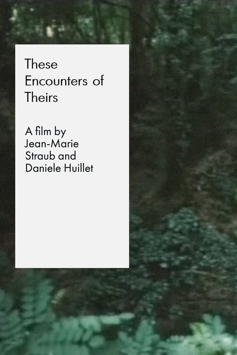 Poster of These Encounters of Theirs