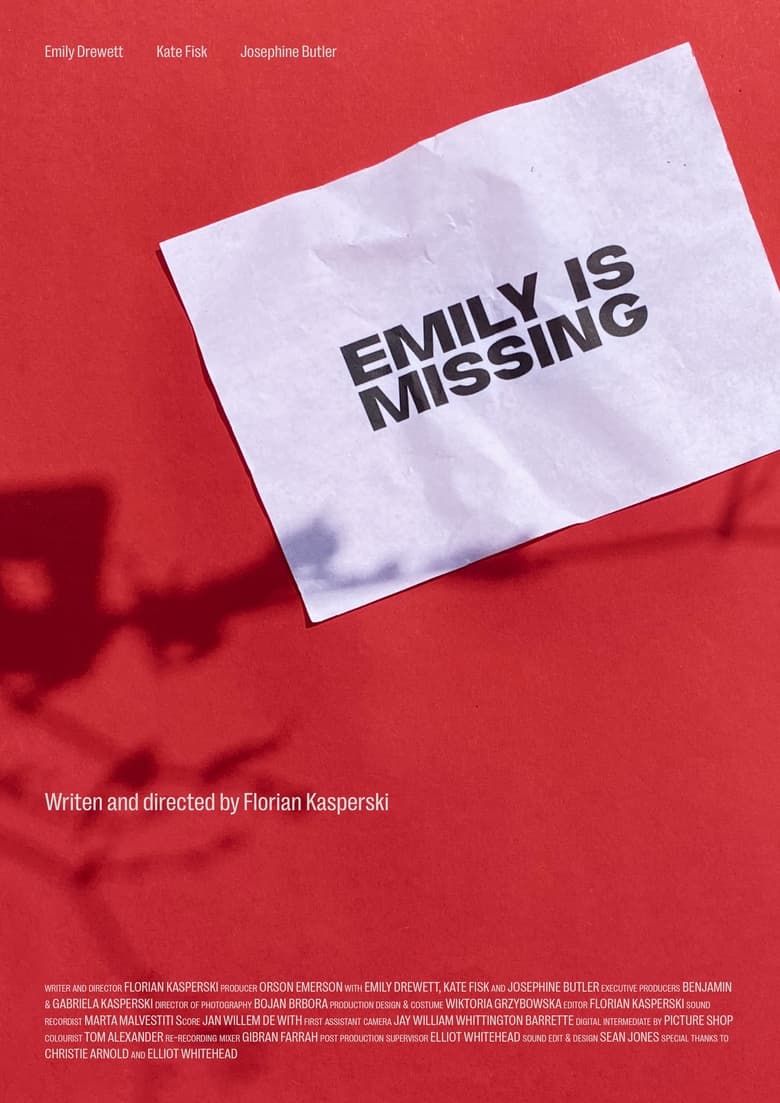 Poster of Emily is Missing