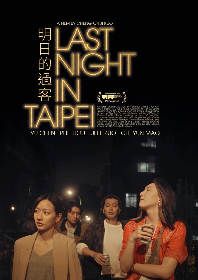 Poster of Last Night in Taipei