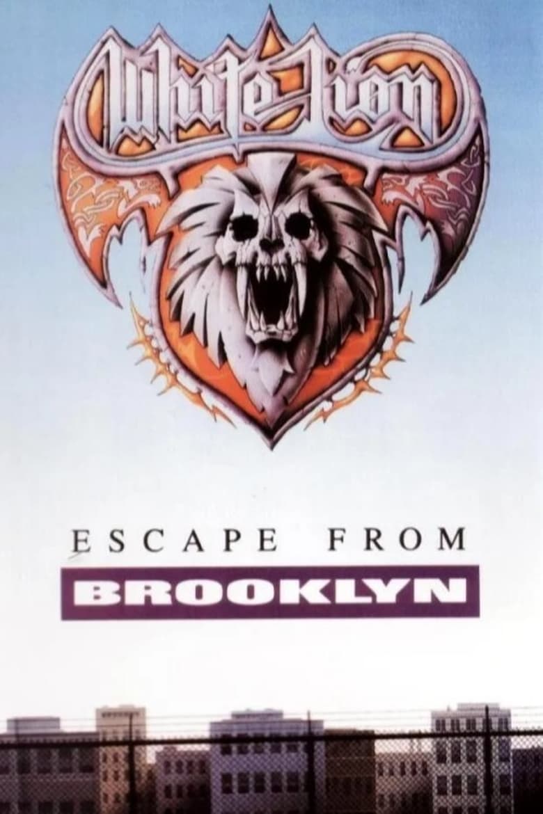 Poster of White Lion - Escape from Brooklyn 1983-1991