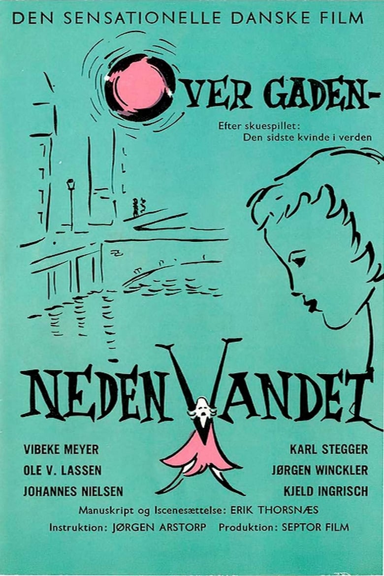 Poster of Over gaden - neden vandet