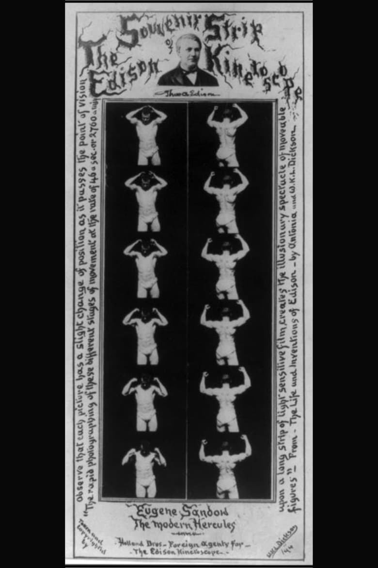 Poster of Souvenir Strip of the Edison Kinetoscope