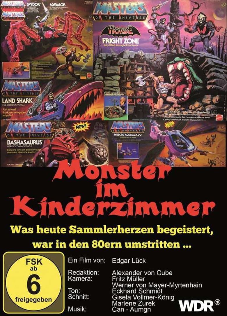 Poster of Monster im Kinderzimmer