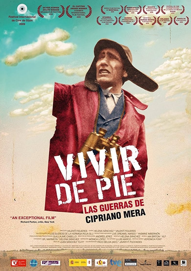 Poster of Vivir de pie. Las guerras de Cipriano Mera