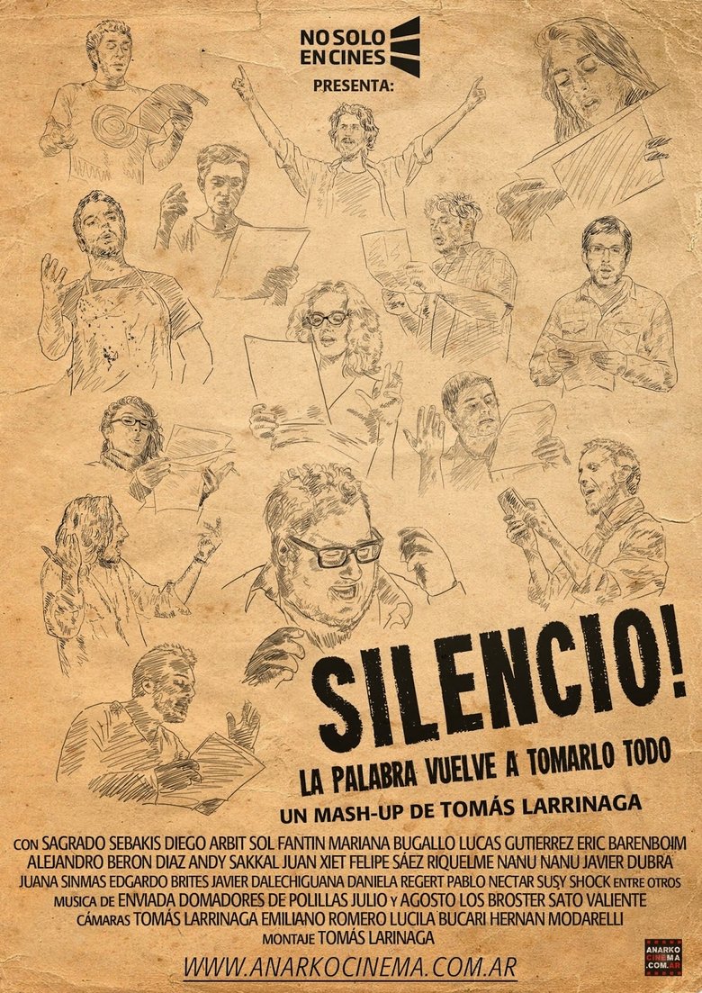 Poster of SILENCIO la palabra vuelve a tomarlo todo