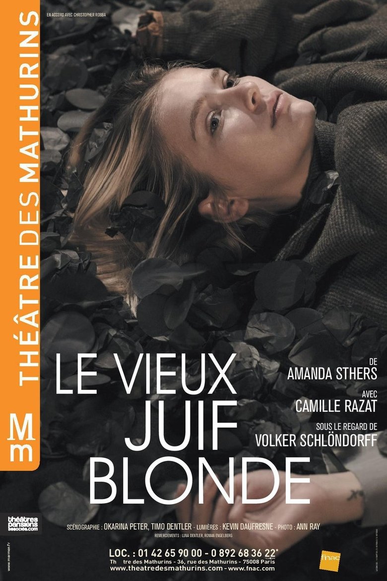 Poster of Le vieux juif Blonde