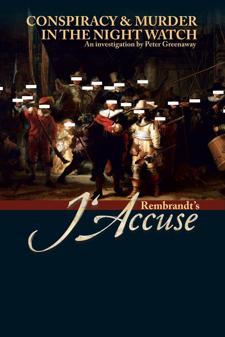 Poster of Rembrandt's J'Accuse...!