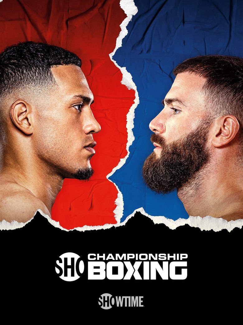 Poster of David Benavidez vs. Caleb Plant