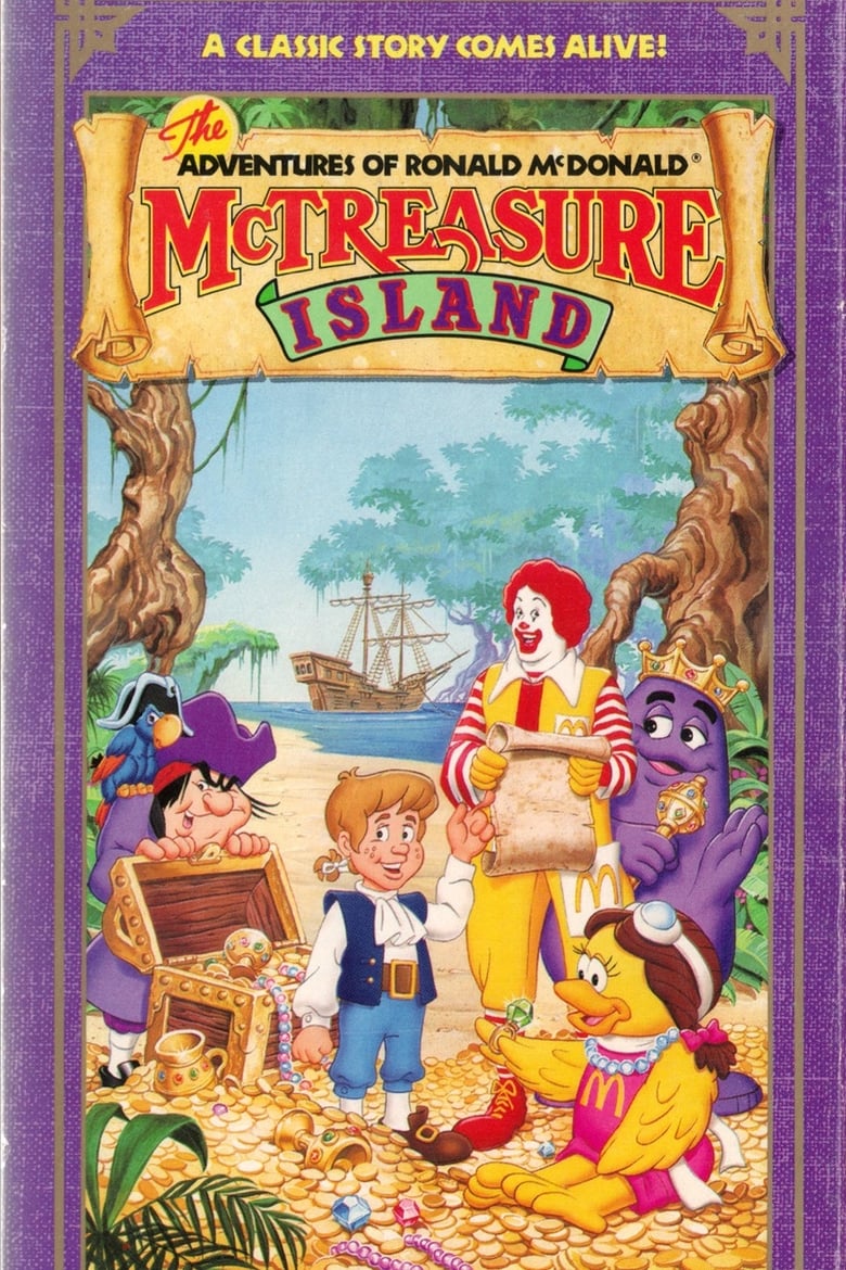 Poster of The Adventures of Ronald McDonald: McTreasure Island